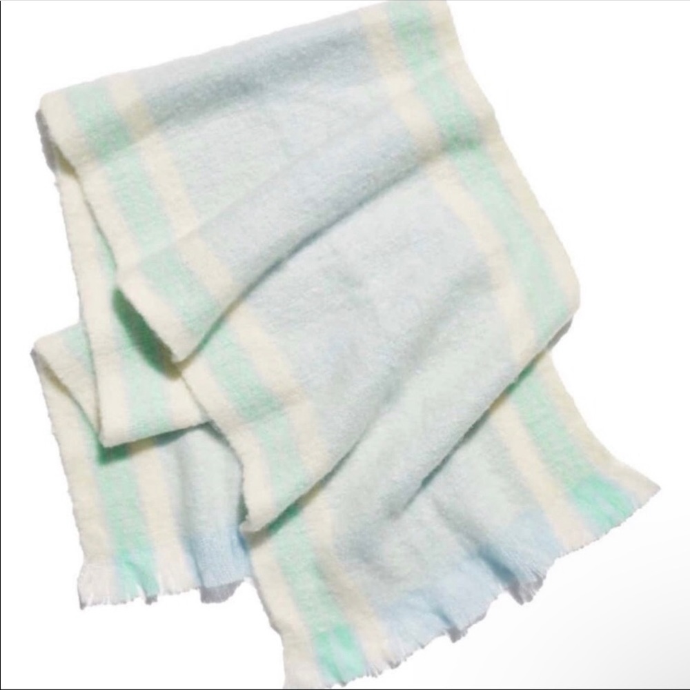 Free People Brushed Striped Blanket Scarf